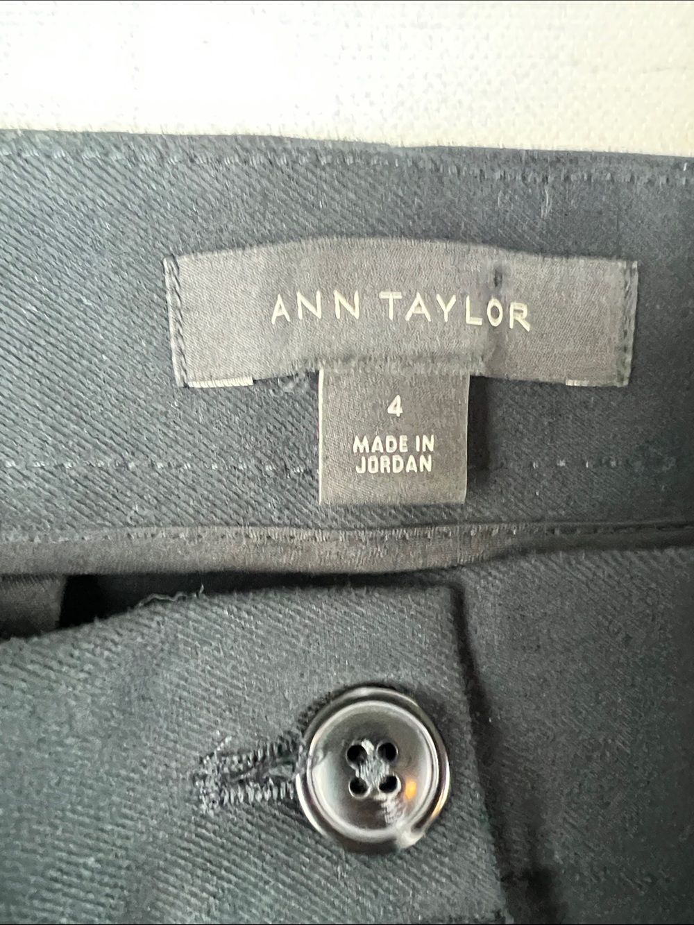 Ann Taylor Black Wide-Leg Dress Pants - Picture 8 of 13